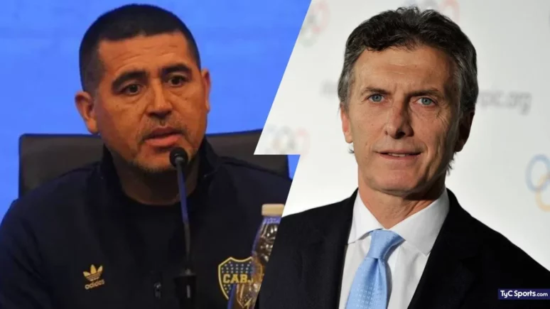 Riquelme Macri Boca