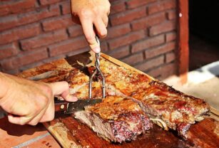 parrilla asado carne