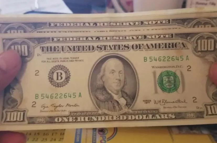 billete de 100 dólares