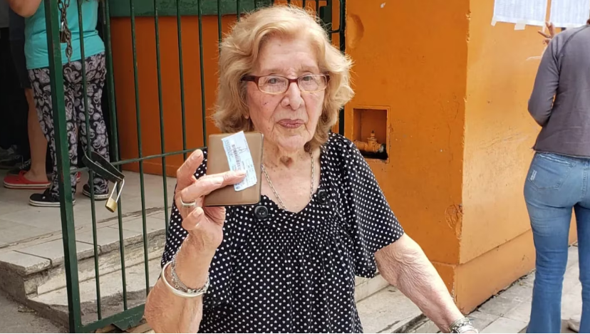 ciudadana 104 años vota