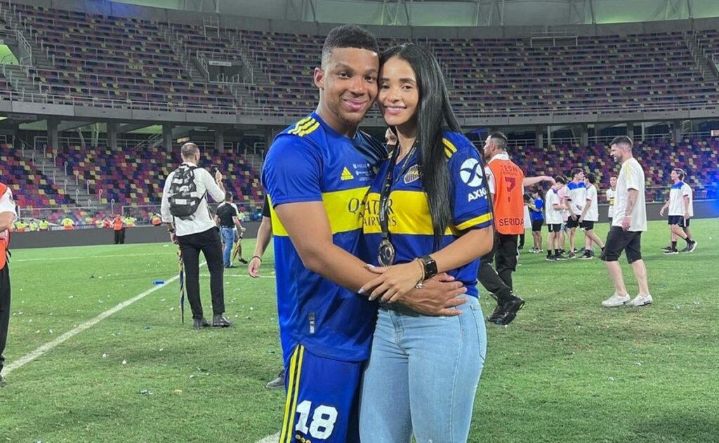 frank fabra y su esposa