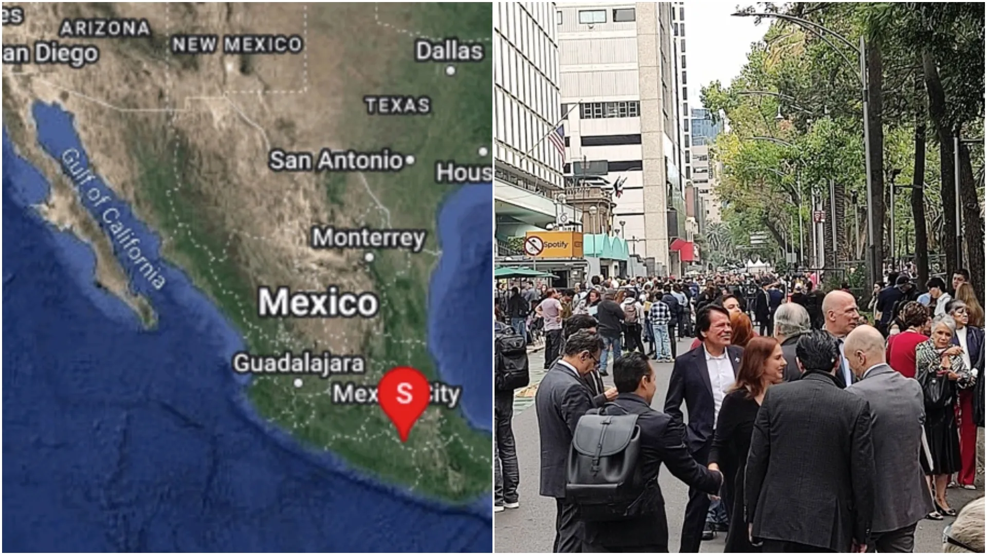 Sismo en México