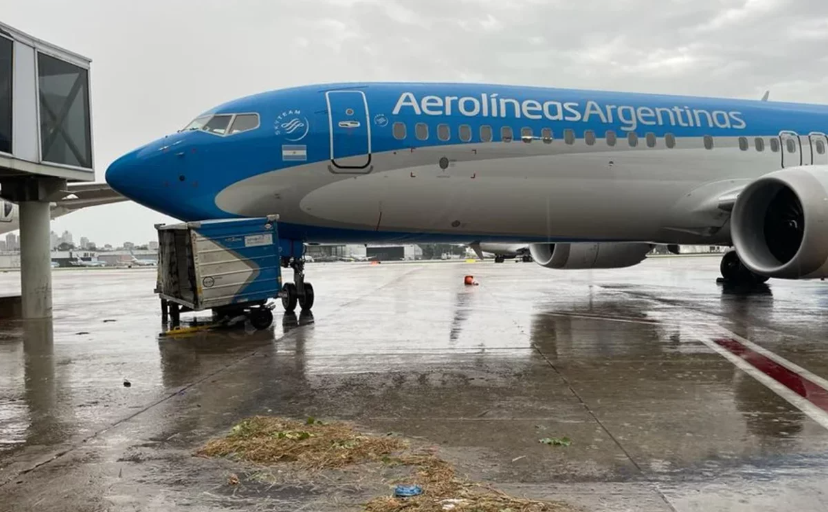 aerolíneas argentinas temporal