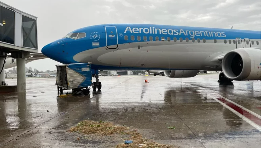 aerolíneas argentinas temporal
