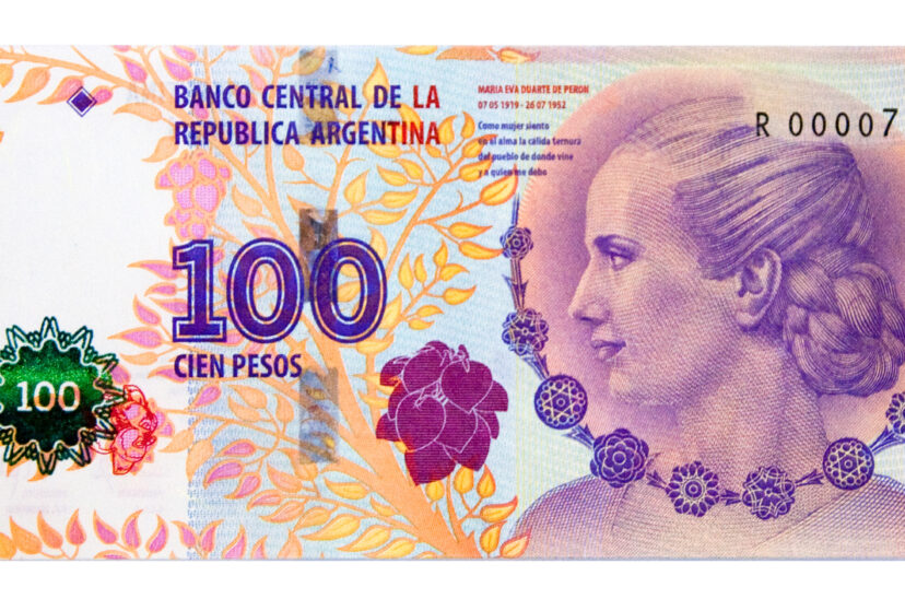 billete 100 pesos error