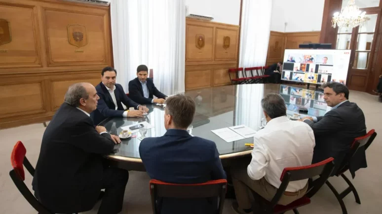 Reunión entre los gobernadores y Guillermo Francos
