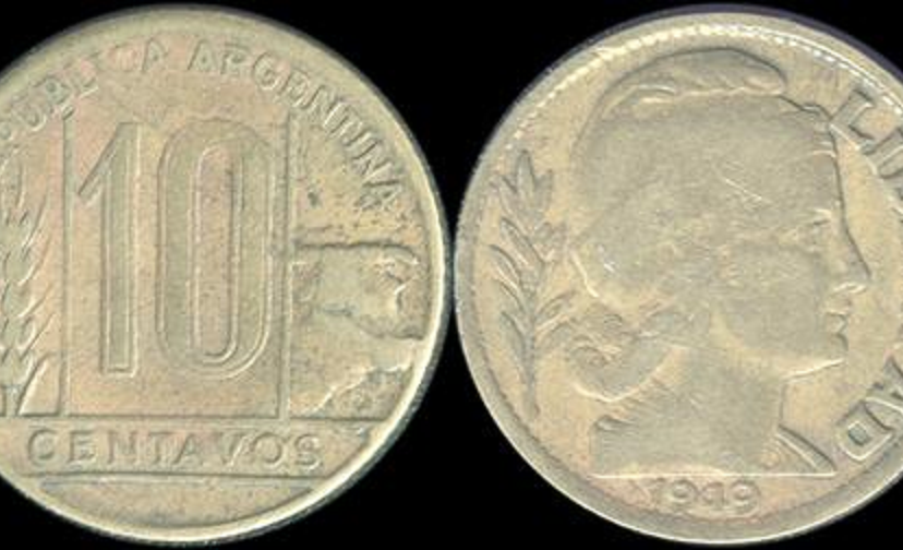 moneda 10 centavos