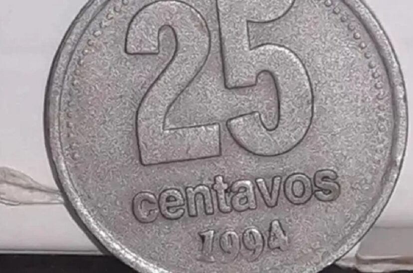 moneda 25 centavos