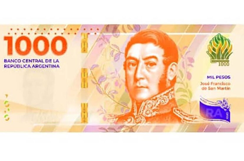 billete 1000 pesos