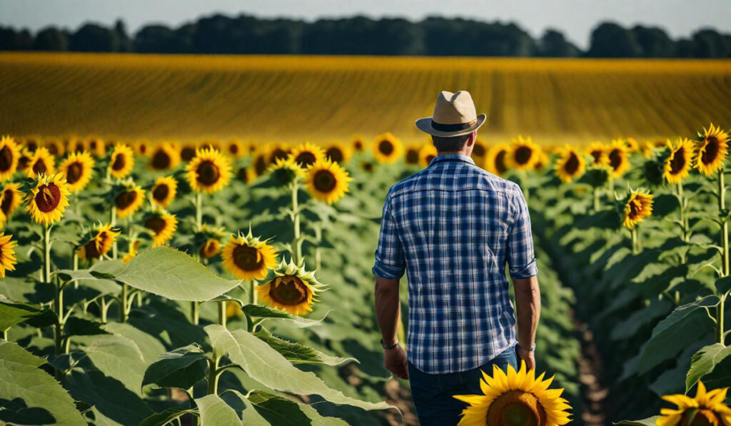 girasoles inteligencia artificial