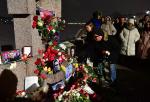 Memorial en homenaje a Alexéi Navalny