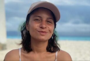 Micaela, sobreviviente al accidente en Playa del Carmen