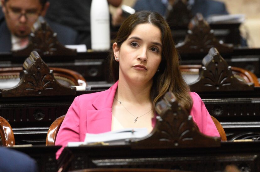 Rocío Bonacci, quien presentó el proyecto contra el aborto.