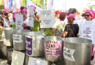 Protesta emergencia alimentaria - salario