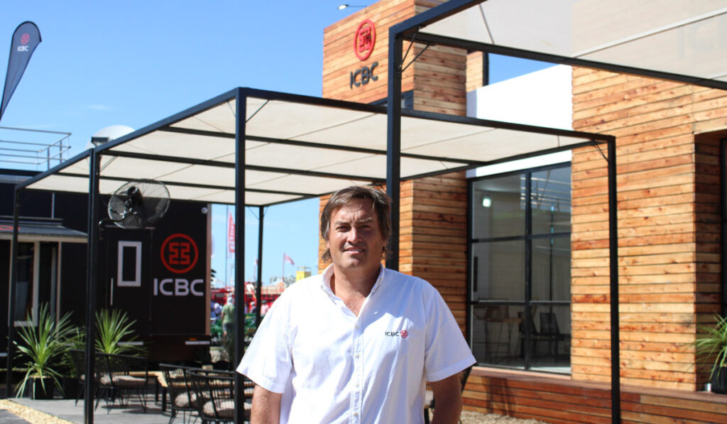 Agustín Ibarguren gerente de Agronegocios de ICBC