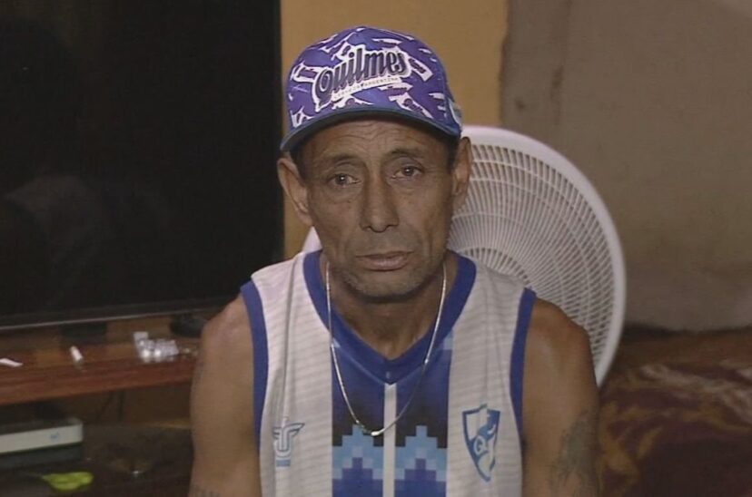 Gustavo, padre del asesino de la jubilada en Quilmes