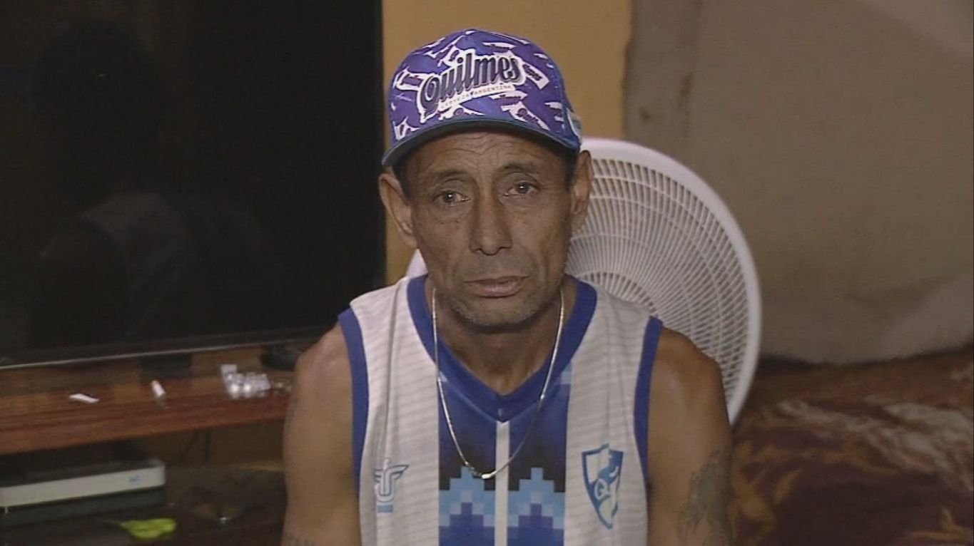 Gustavo, padre del asesino de la jubilada en Quilmes