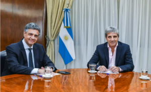 coparticipación jorge macri luis caputo .