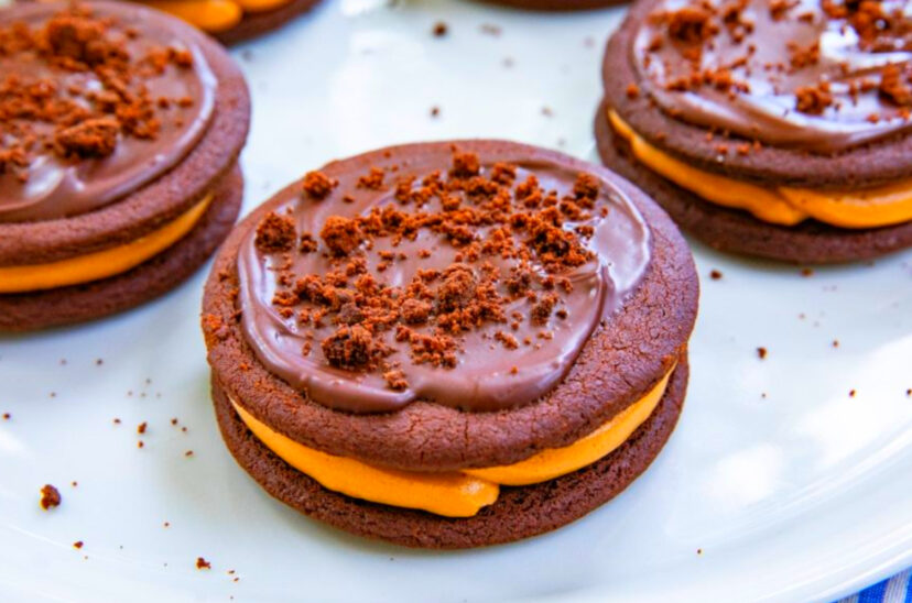 Alfajores de chocotorta