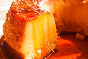 Budin de pan flan