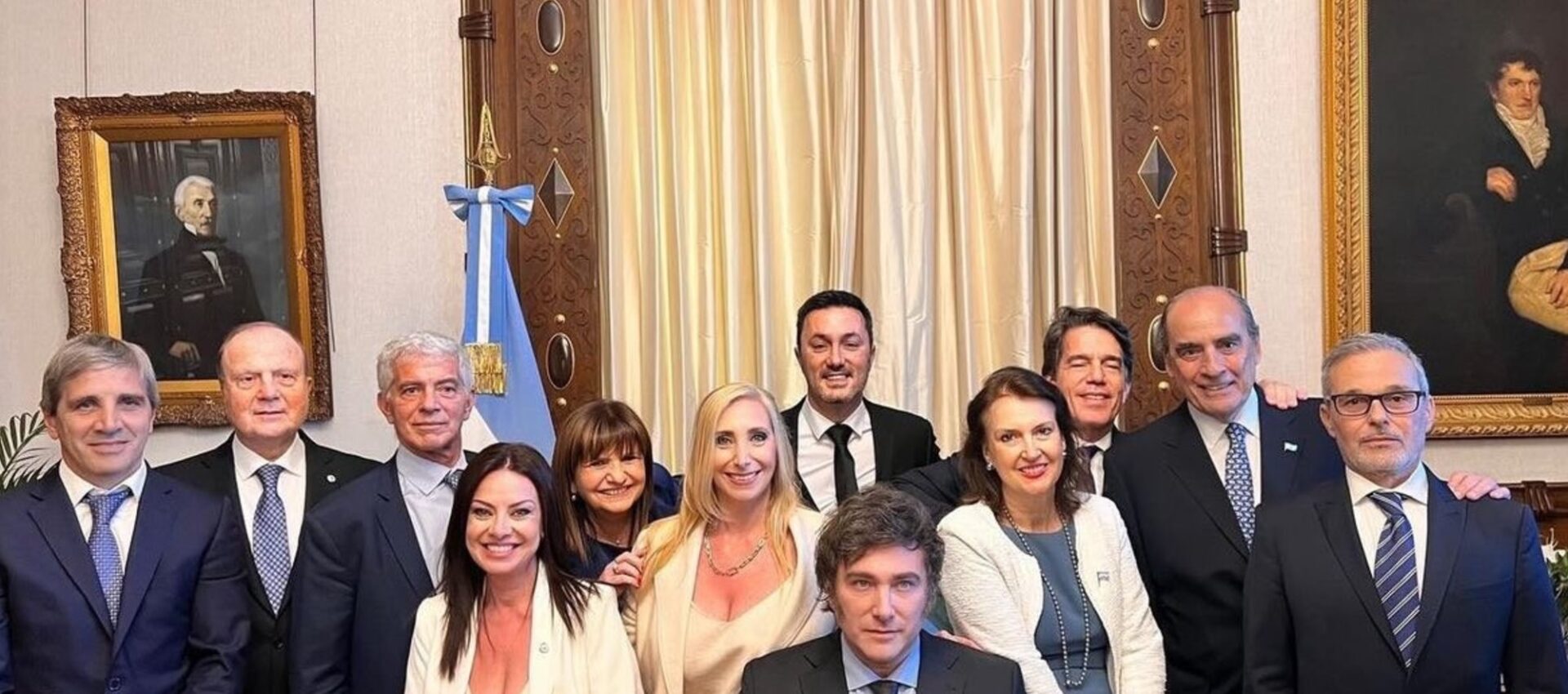 Equipo gestión Milei