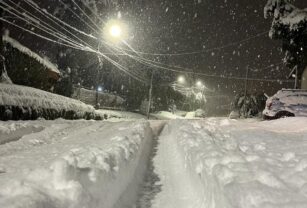 Nevadas en la Patagonia