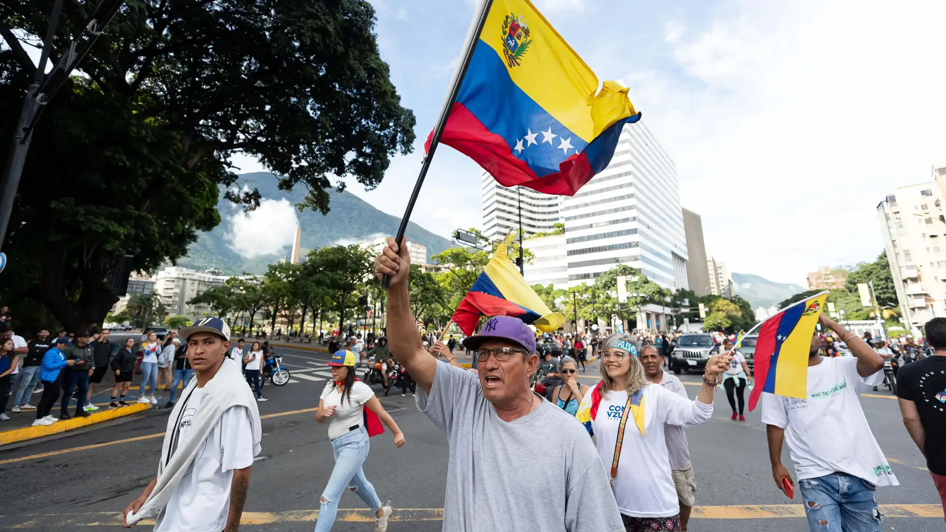 Las manifestaciones contra Nicolás Maduro se multiplican en toda