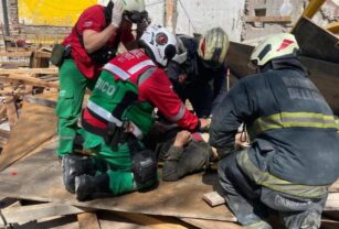 Derrumbe en Palermo