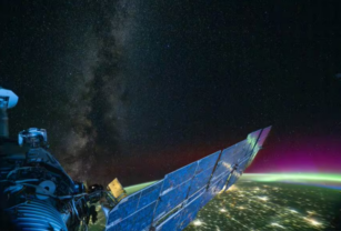 aurora boreal espacio