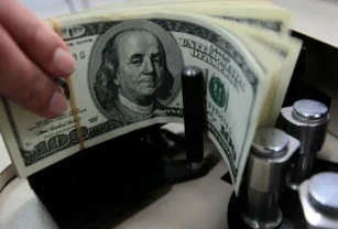 billetes 100 dólares falsos