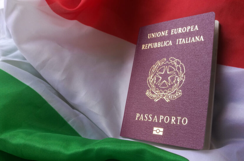 Ciudadanía italiana Pasaporte