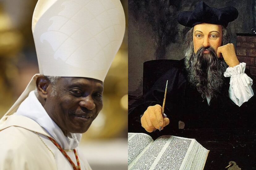 nostradamus papa negro