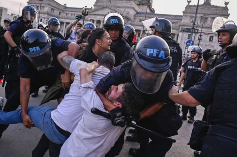 jubilados marcha incidentes habeas corpus