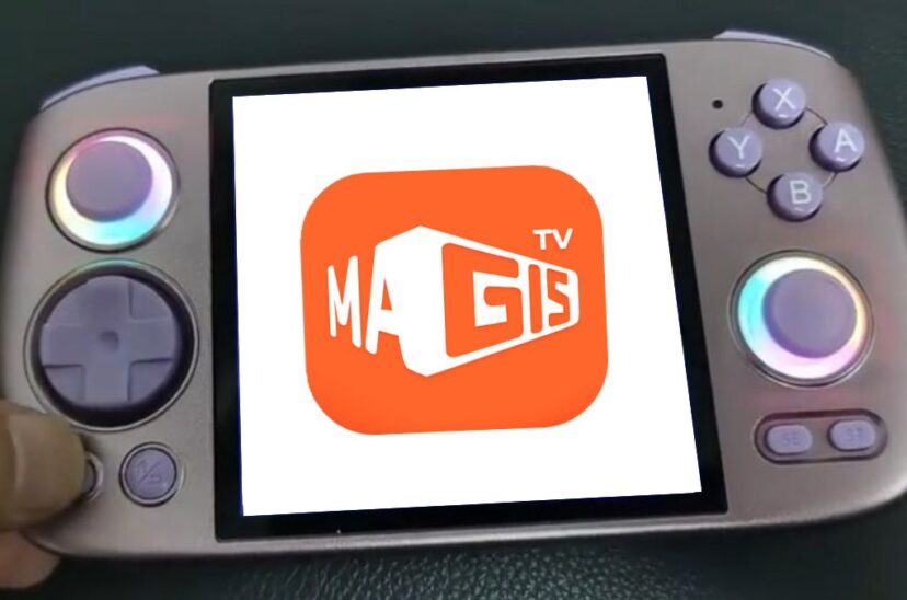 magis tv consola anbernic rg cube