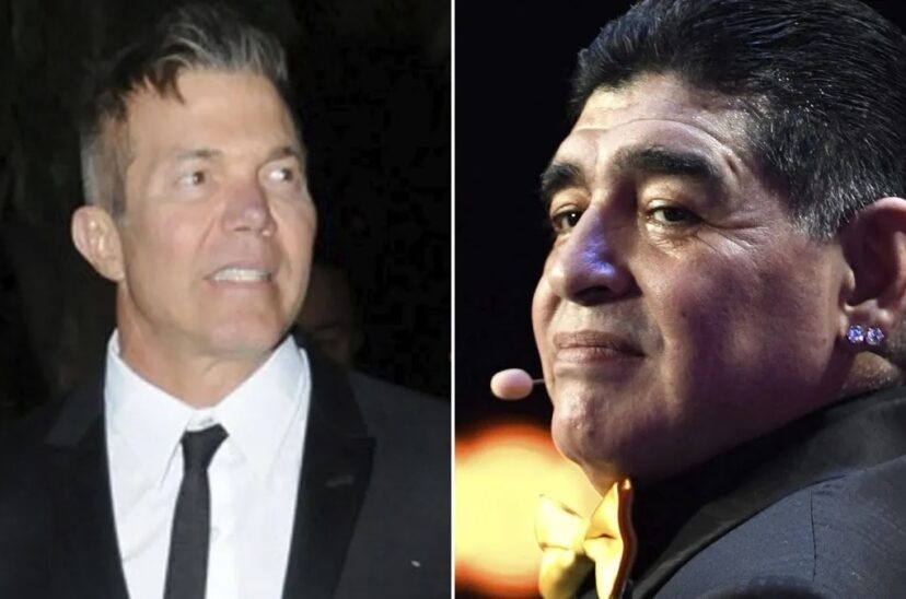 Burlando causa Maradona