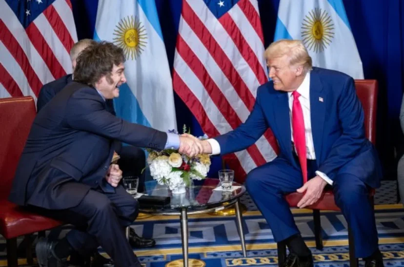 trump milei Gobierno